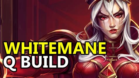 He combines deadly Basic Attacks with great mobility in order to either damage his foes or assist his allies. . Whitemane builds